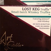 Art Eatables Lost Keg Truffle W/ Jameson Irish Whiskey