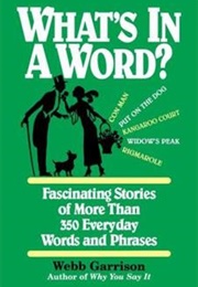 What&#39;s in a Word? (Webb Garrison)