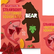 Bear Strawberry + Butternut Squash Bites