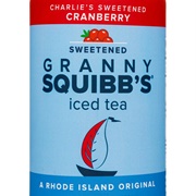 Granny Squibb's Organic Iced Tea Charlie's Cranberry
