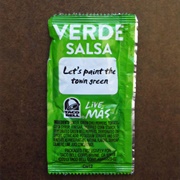 Taco Bell Verde Salsa