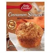Betty Crocker Cinnamon Streusel Muffins