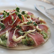 Ahi Pizza