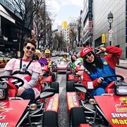 Mario Cart in Tokyo