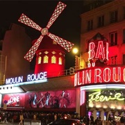 Moulin Rouge Opens in Paris 1889