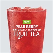 Wendy's Pear Berry Fruit Tea