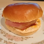 Bacon Roll With Mustard