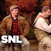 George H.W Bush and George W. Bush Go Hunting