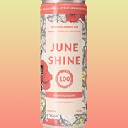 Juneshine Hard Kombucha Hibiscus Lime