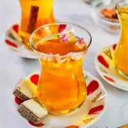 Saffron Tea