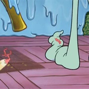 Squidward's Toenail Rips Off
