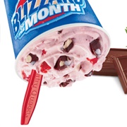 Dipped Strawberry With Ghirardelli Blizzard