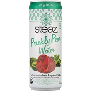 Steaz Prickly Pear Water With Cucumber & Green Tea