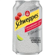 Schweppes Sparkling Water Cranberry Lime