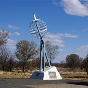 Tropic of Capricorn Marker, Stuart Highway, NT, Australia