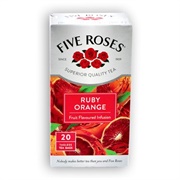 Five Roses Ruby Orange Tea