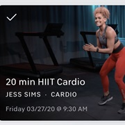 Jess Sims' HIIT Cardio
