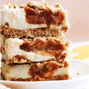 Apple Butter Cheesecake Bars