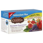 Celestial Seasonings Antioxidant Max Blackberry Pomegranate Green Tea