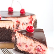 Cherry Chocolate Chip Cheesecake