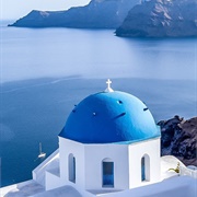 Blue-Domed Church (Greece)