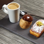 Coffee and Mignardises After Dessert