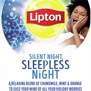 Lipton Silent Night Sleepless Night Tea