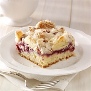 Raspberry Coffee Cake With Cinnamon Streusel