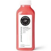 Pressed Juicery Strawberry Basil Lemonade