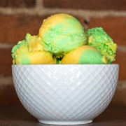 Lemon Lime Meringue Ice Cream