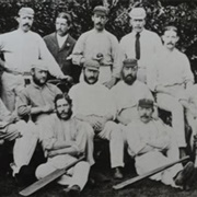 First Test Cricket Match England and Australia 1877