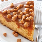 Loaded Butterscotch Cheesecake