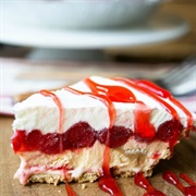 Cherry Cheesecake Ice Cream Pie
