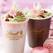 Lindt Sakura Chocolate Drink