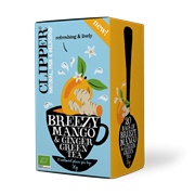 Clipper Breezy Mango & Ginger Green Tea