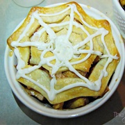 Spider Web Mini Peach Cobblers