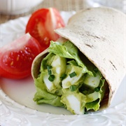 Avocado Egg Wrap