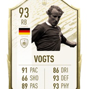 Berti Vogts (DD - Allemagne De L'ouest - 1965/1979)