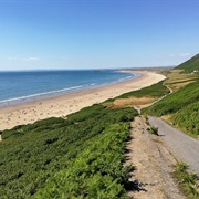 Llangennith Beach,  Gower Peninsula, Wales