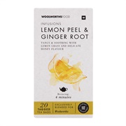 Woolworths Lemon Peel &amp; Ginger Root Tea