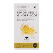 Woolworths Lemon Peel & Ginger Root Tea