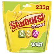 Starburst Chewa Sour