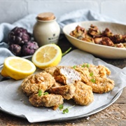 Lamb Brains With Onion and Lemongrass