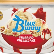 Blue Bunny Cherrific Cheesecake