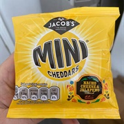 Nacho Cheese and Jalapeño Mini Cheddars