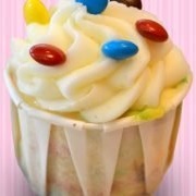 Classy Girl Cupcakes M&M Tie Dye Cheesecake Cupcake