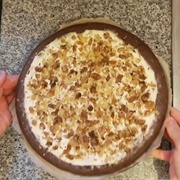 Avocado and Chocolate Pizza