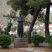Aleksa Šantić Monument, Mostar, Bosnia-Herzegovina