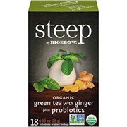 Steep Green Tea With Ginger Plus Probiotics