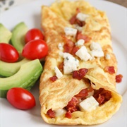 Bleu Cheese Omelette
